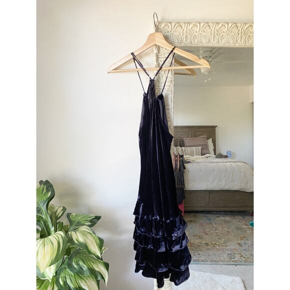 Marissa Webb Everleigh Velvet Mini Dress - Picture 5 of 8